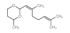 1,3-Dioxane,2-(2,6-dimethyl-1,5-heptadien-1-yl)-4-methyl- picture