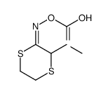 [(E)-(3-methyl-1,4-dithian-2-ylidene)amino] N-methylcarbamate结构式