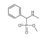 methoxy-[methylamino(phenyl)methyl]phosphinate Structure