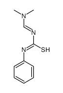 1-(dimethylaminomethylidene)-3-phenylthiourea结构式