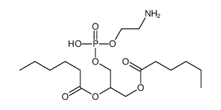 1,2-dihexanoylphosphatidylethanolamine结构式