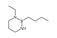 2-butyl-1-ethyl-[1,3,2]diazaborinane Structure