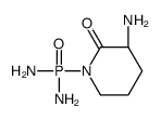 (3S)-3-amino-1-diaminophosphorylpiperidin-2-one结构式