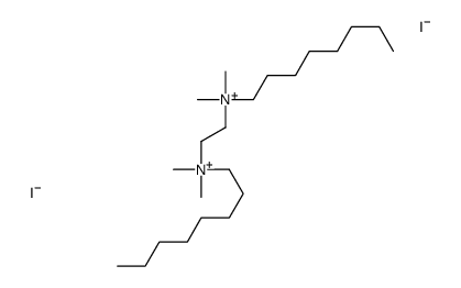 2-[dimethyl(octyl)azaniumyl]ethyl-dimethyl-octylazanium,diiodide结构式