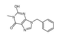 9-benzyl-1-methyl-3H-purine-2,6-dione Structure