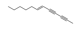 dodec-6t-ene-2,4-diyne结构式