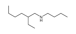 N-butyl-2-ethylhexan-1-amine Structure