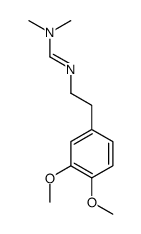 N'-[2-(3,4-dimethoxyphenyl)ethyl]-N,N-dimethylmethanimidamide Structure