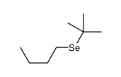 1-tert-butylselanylbutane结构式