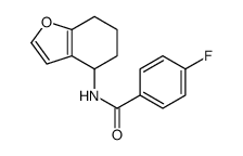 Benzamide, 4-fluoro-N-(4,5,6,7-tetrahydro-4-benzofuranyl)- (9CI) picture