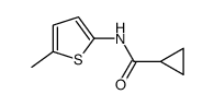 N-(5-methylthiophen-2-yl)cyclopropanecarboxamide结构式