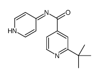 4-Pyridinecarboxamide,2-(1,1-dimethylethyl)-N-4-pyridinyl-(9CI) picture