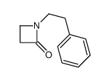 1-(2-phenylethyl)azetidin-2-one结构式