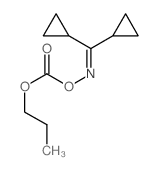 (dicyclopropylmethylideneamino) propyl carbonate Structure