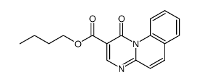 1-Oxo-1H-pyrimido[1,2-a]quinoline-2-carboxylic acid butyl ester结构式