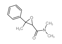 Oxiranecarboxamide,N,N,3-trimethyl-3-phenyl-, trans- (9CI) Structure