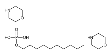 decyl dihydrogen phosphate, compound with morpholine (1:2) picture