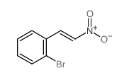 1-bromo-2-[(E)-2-nitroethenyl]benzene structure
