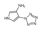 4-(pentazol-1-yl)-1H-pyrrol-3-amine Structure