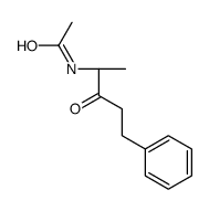 N-[(2S)-3-oxo-5-phenylpentan-2-yl]acetamide结构式