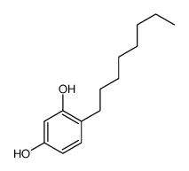 4-辛基苯-1,3-二醇结构式