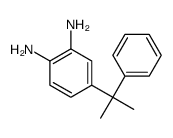 4-(2-phenylpropan-2-yl)benzene-1,2-diamine结构式