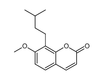 7-Methoxy-8-(3-methylbutyl)-2H-1-benzopyran-2-one picture