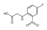 (4-fluoro-2-nitro-phenylamino)-acetic acid结构式