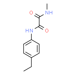Ethanediamide, N-(4-ethylphenyl)-N-methyl- (9CI)结构式