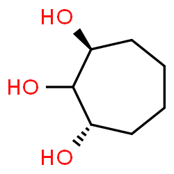 1,2,3-Cycloheptanetriol, (1R,3R)-rel- (9CI)结构式