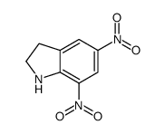 5,7-Dinitroindoline结构式