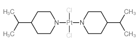 Platinum,dichlorobis[4-(1-methylethyl)pyridine]-, (SP-4-2)- structure