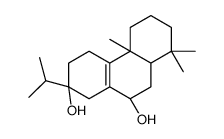(2R)-1,2,3,4,4b,5,6,7,8,8aβ,9,10-Dodecahydro-4bα,8,8-trimethyl-2-isopropyl-2α,10α-phenanthrenediol结构式