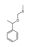 1-(methylsulfanylmethoxy)ethylbenzene结构式