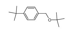 4-Me3C-Ph-CH2OCMe3 Structure