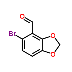 5-Bromo-1,3-benzodioxole-4-carbaldehyde picture