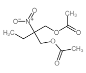 1,3-Propanediol,2-ethyl-2-nitro-, 1,3-diacetate Structure