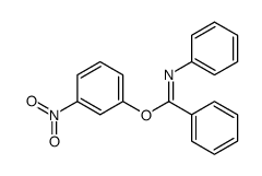 3-nitrophenyl N-phenylbenzimidate结构式
