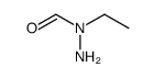 N-ETHYL-N-FORMYLHYDRAZINE结构式