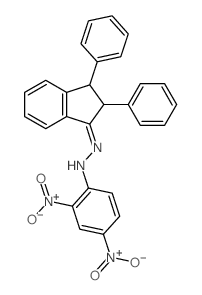 N-[(2,3-diphenyl-2,3-dihydroinden-1-ylidene)amino]-2,4-dinitro-aniline picture