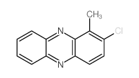 2-chloro-1-methyl-phenazine结构式