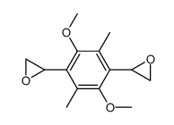 1,4-dimethoxy-2,5-dimethyl-3,6-dioxiranylbenzene Structure