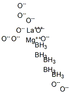 pentaboron lanthanum(3+) magnesium decaoxide结构式