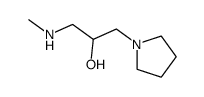 1-Pyrrolidineethanol,alpha-[(methylamino)methyl]-(9CI)结构式