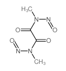 N,N′-DIMETHYL-N,N′-DINITROSOOXAMIDE结构式