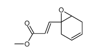 methyl (E)-3-(7-oxabicyclo[4.1.0]hept-3-en-1-yl)acrylate结构式