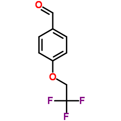 4-(2,2,2-Trifluoroethoxy)benzaldehyde结构式
