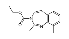 ethyl 2,9-dimethyl-3H-benzo[d][1,3]diazepine-3-carboxylate Structure