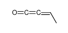 CH3CH=C=C=O structure