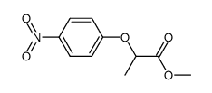 2-(4-nitrophenoxy)-propionic acid methyl ester Structure